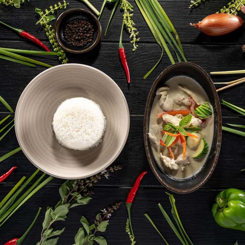 Thai food at Jungle Joy Gzira
