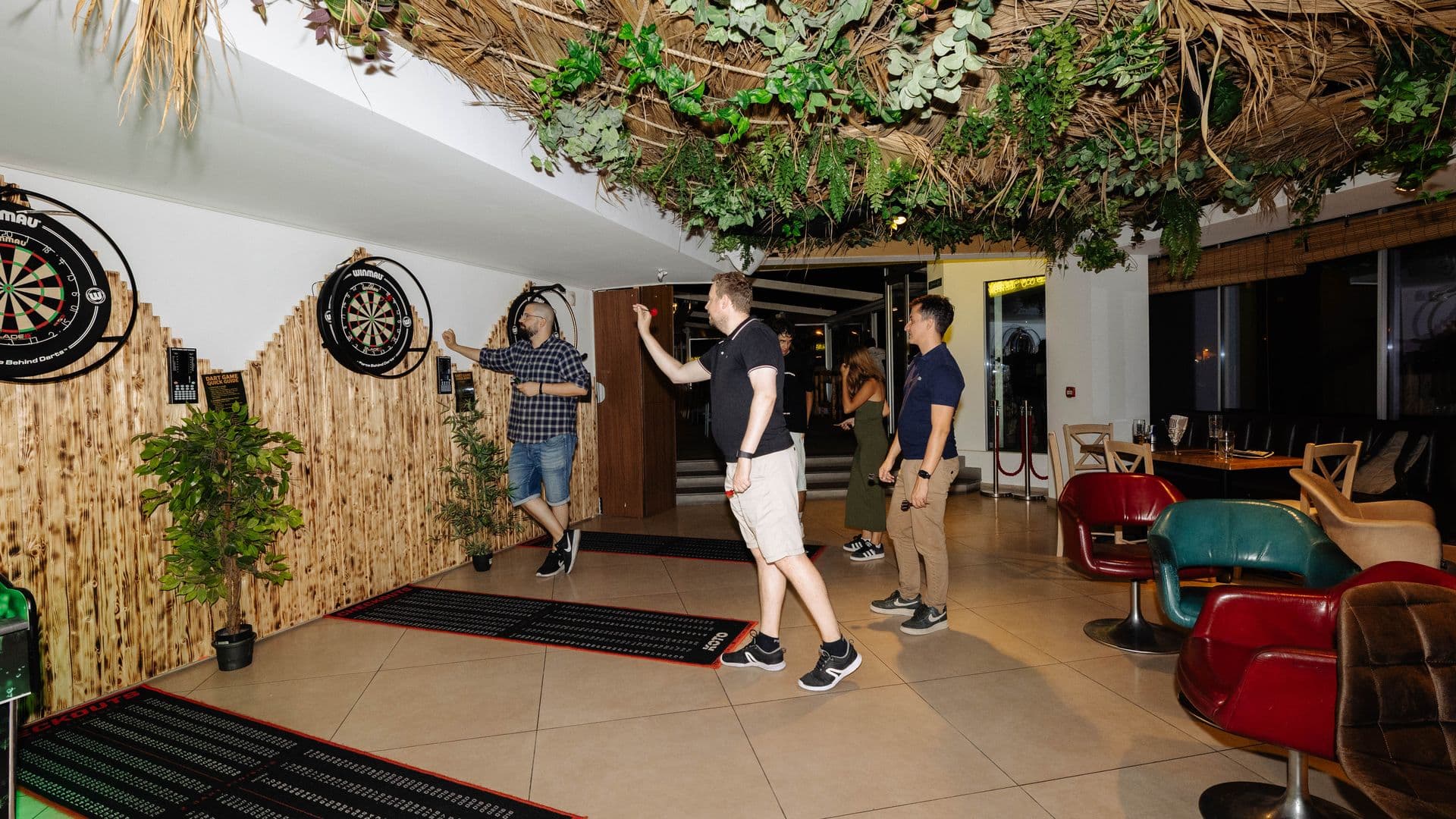 Free professional darts available for all guests at The Room by Jungle Joy, St Julians