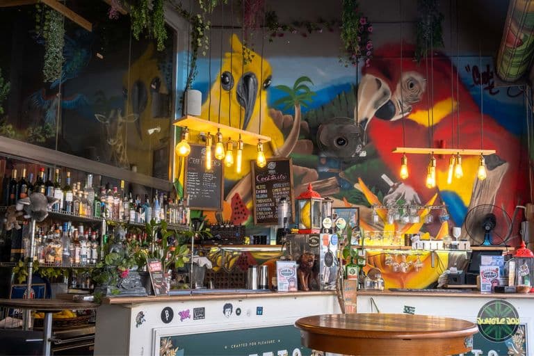 Full bar with craft beers and premium spirits